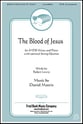 The Blood of Jesus SATB choral sheet music cover